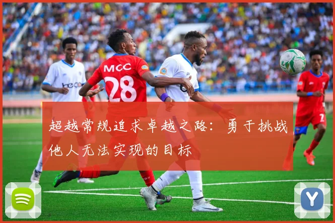 超越常规追求卓越之路：勇于挑战他人无法实现的目标