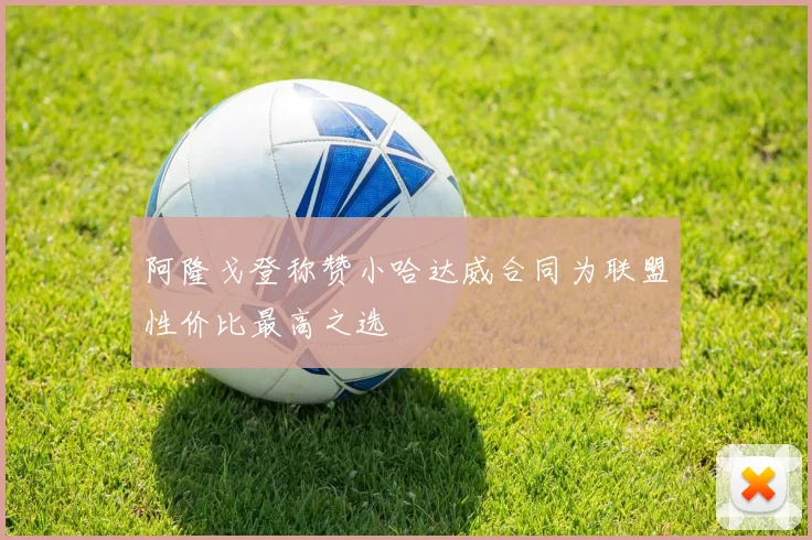 阿隆戈登称赞小哈达威合同为联盟性价比最高之选